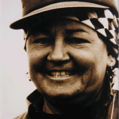 Woman with Beet Hat