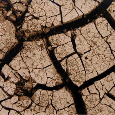 Landscape 5: Dry Cracked Riverbed