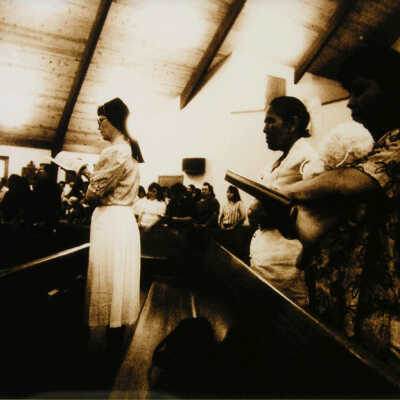 Sister with Hymnal