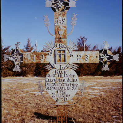 Grave at John Catholic Cemetery, Zeeland, ND