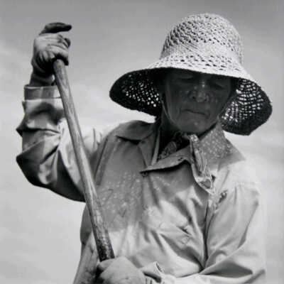 Woman in a Straw Hat