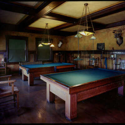 Masonic Temple Billiard Room, Cooperstown, ND