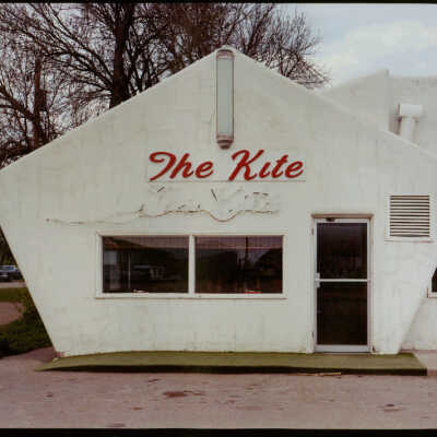The Kite Cafe. US 2, Michigan, ND. 5/14/81