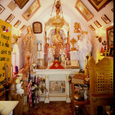 Chapel Interior, Jugtown, Auburn, ND