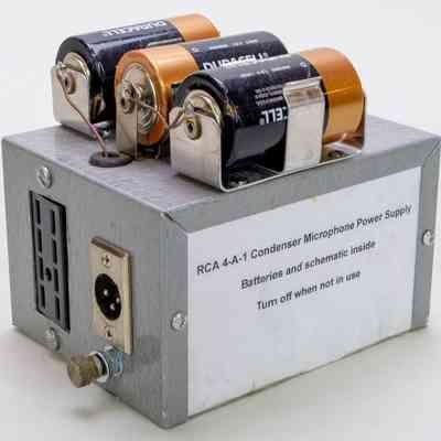 Power Supply showing Connectors