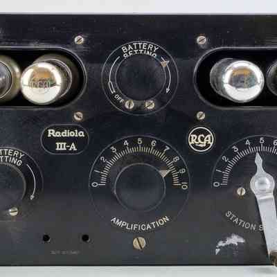 RCA Radiola III-A Receiver