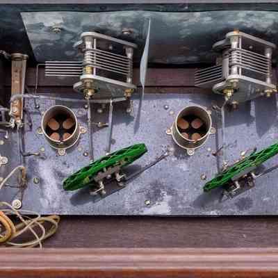 Interior showing Capacitors