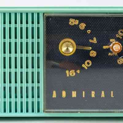 Admiral Deluxe 5 Alarm Clock Radio