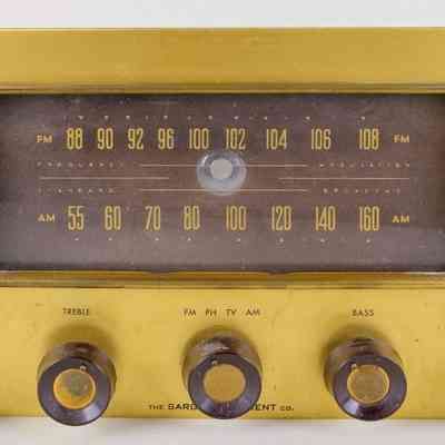 Sargent-Rayment AM/FM/PH/TV Receiver