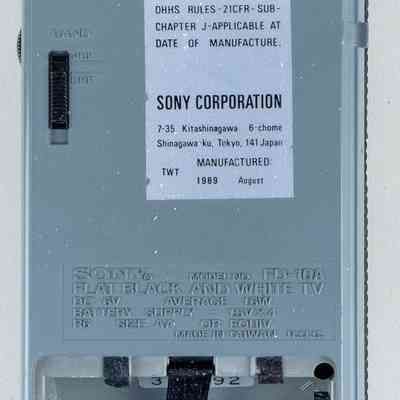 Battery Compartment Open