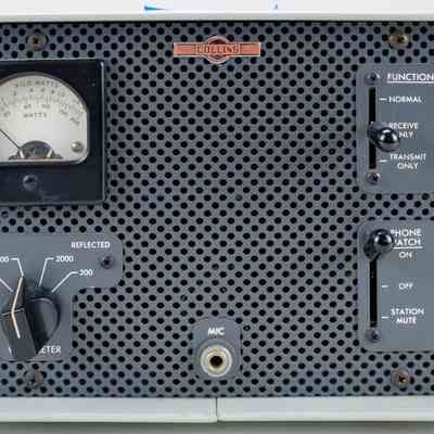 Collins Station Control - Watt Meter with Phone Patch