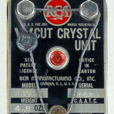 V-cut Crystal Unit