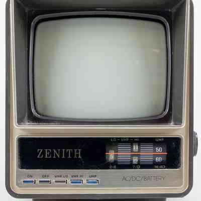 Zenith Portable TV