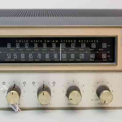The Fisher AM/FM Audio Receiver