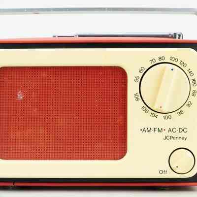 JC Penny AM/FM Portable Radio