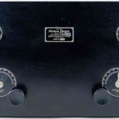 Western Electric Radio Receiver