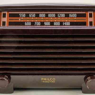 Philco Transitone Radio Receiver