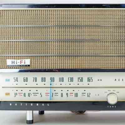 National All Wave Super-Het Radio