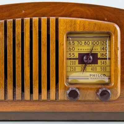 Philco Transitone Standard Broadcast Radio