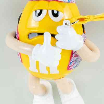 M&M's Groovy Yellow Transistor Radio