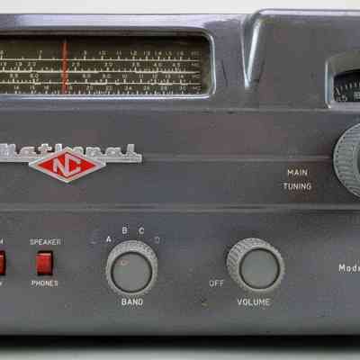 National SW-54 Radio Receiver