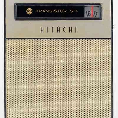 Hitachi Transistor Six Radio