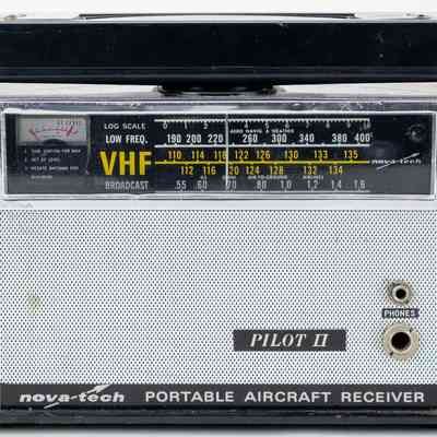 Pilot II Portable Aircraft Receiver