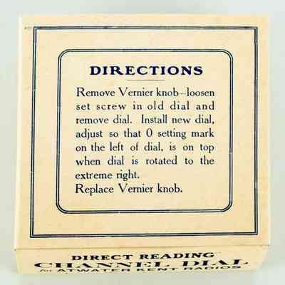 Box with Installation Directions