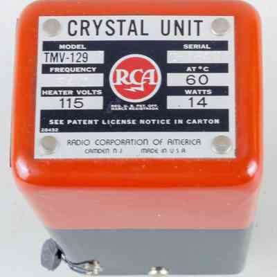 RCA TMV-129 Crystal Unit