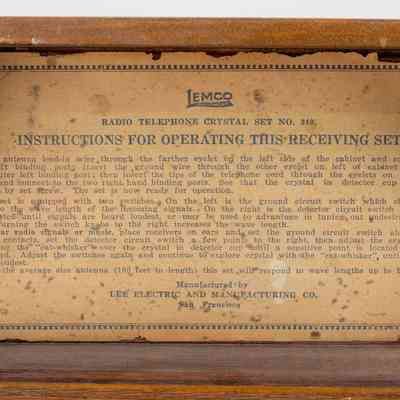 Instructions