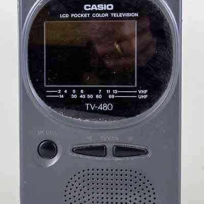 Casio Television Receiver TV-480