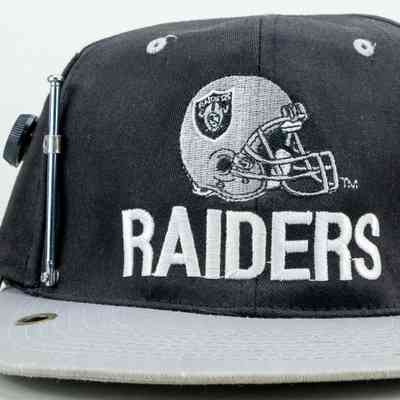 Raiders Cap Radio Receiver