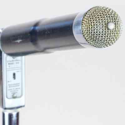 Electro-Voice Microphone with floor stand