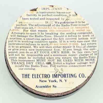 Bottom with Warnings