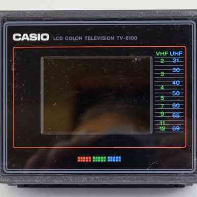 Casio LCD Color Television Receiver