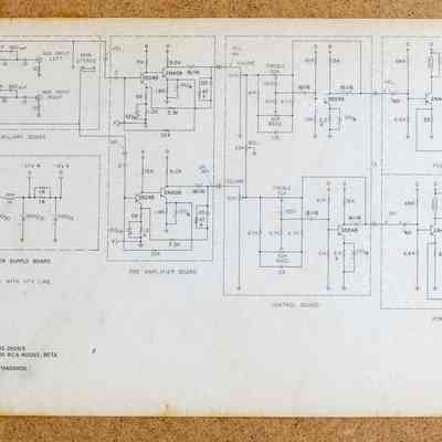 Schematic on Bottom of Case