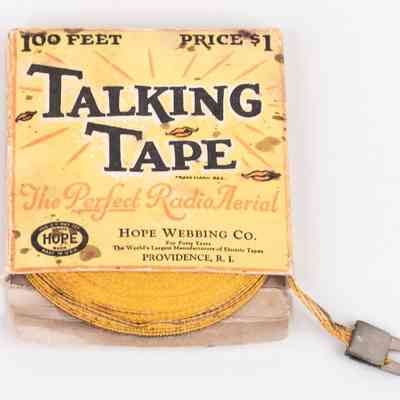 Hope Webbing Co. Talking Tape