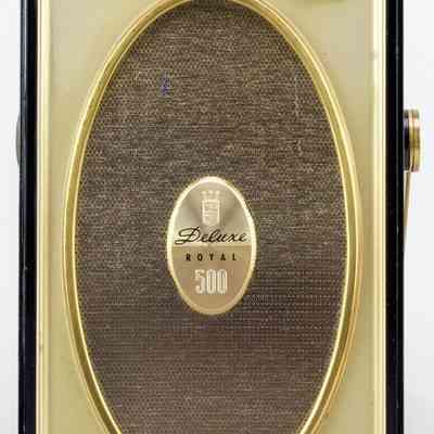 Zenith Deluxe Royal 500 Transistor Radio