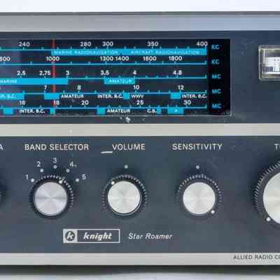 Knight Star Roamer Short Wave Radio