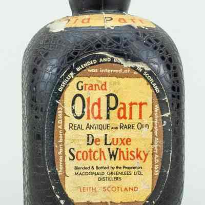 Old Parr Bottle Transistor Radio
