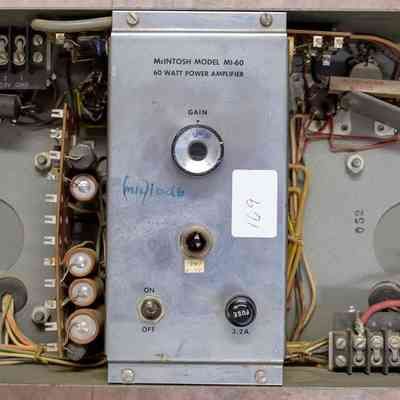 McIntosh Audio Amplifier