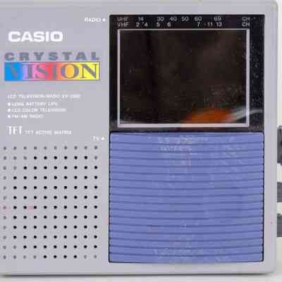 Casio Crystal Television Receiver