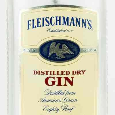 Fleishmann's Gin Bottle Transistor Radio