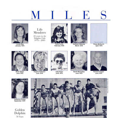 2003 Milestones and Individual Life Members