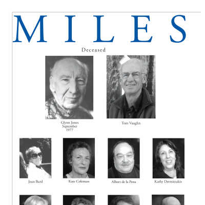 2010 Milestones and Individuals