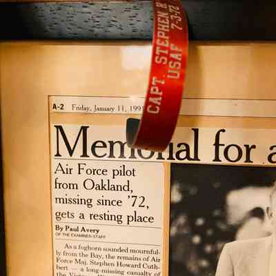 Left end of metal bracelet Nov 8, 2025