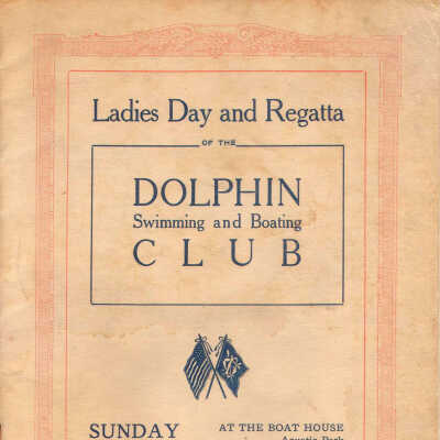 Program for Ladies Day and Regatta 1920