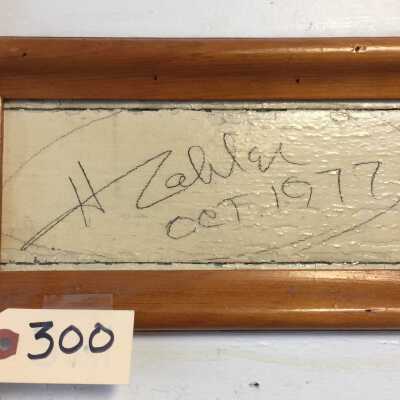 Framed Signature on Wall