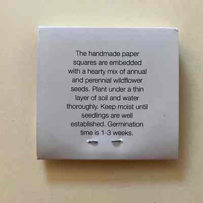Instructions on back