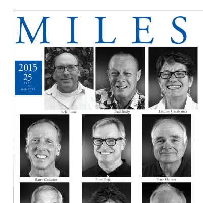 2015 Milestones and Individual Life Member Photographs